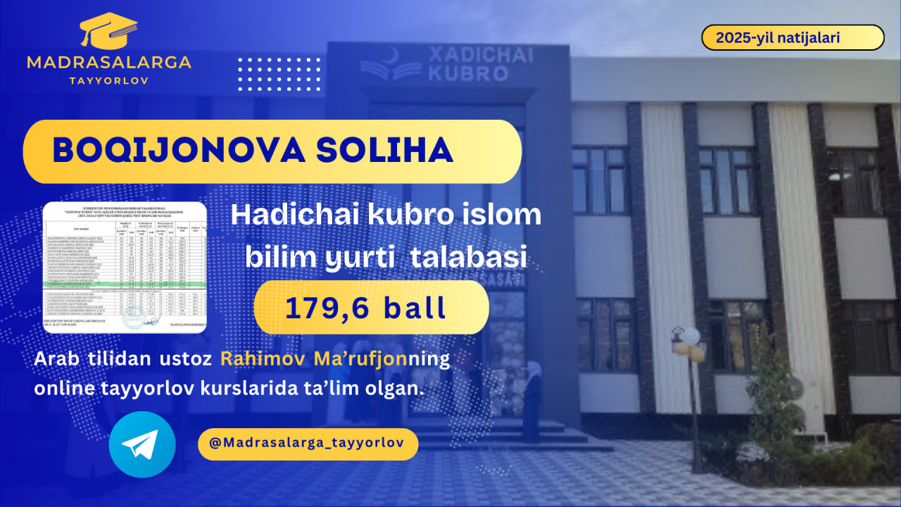 O'quvchi natijalari 4